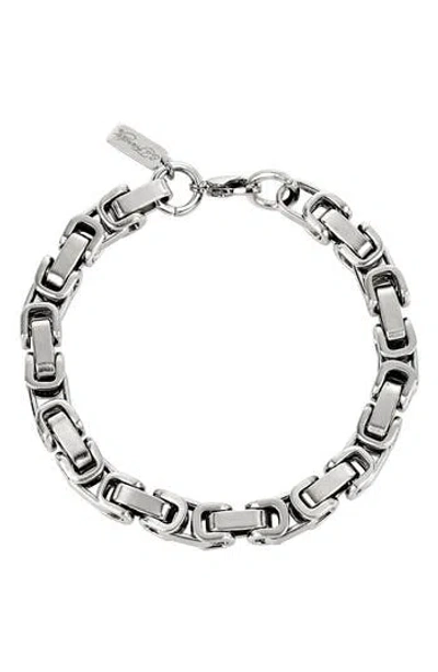Ed Hardy Interlinked Bracelet In Metallic