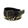 Ed Hardy Love Kills Slowly Belt In Black In Black