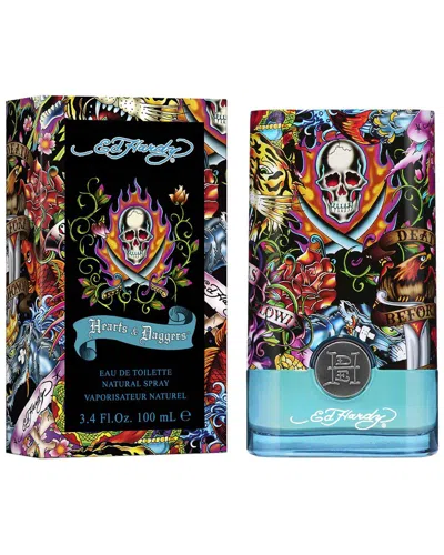 Ed Hardy Men's 3.4oz Hearts & Daggers Edt Spray