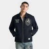 Ed Hardy Men's Dg Skull Workwear Jacket In Black In Black