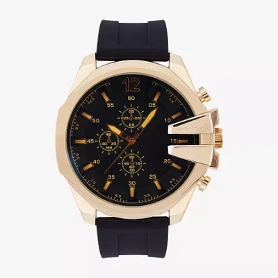 Ed Hardy Mens Black Strap Watch 50445g-42-d02