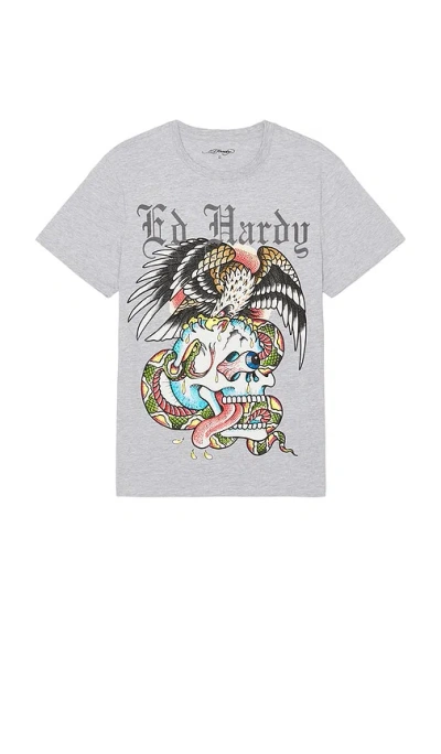 ED HARDY RHINESTONE BATTLE TEE