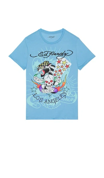 Ed Hardy Skull Panther Tee