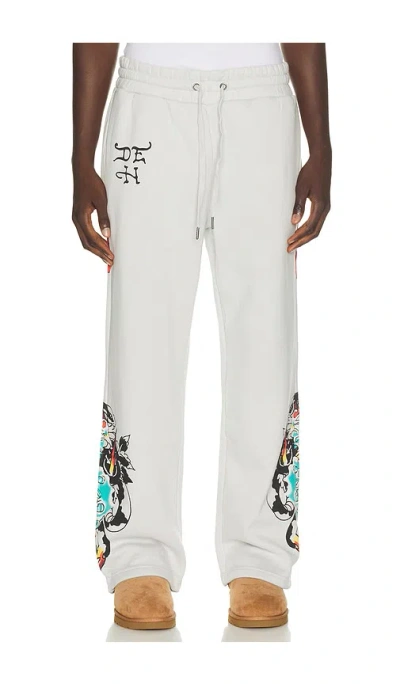 Ed Hardy Wings Baggy Sweatpant In White