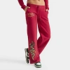 Ed Hardy Women's Eagle Fleece Jogger Pants In Pink