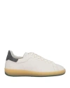 Ed Parrish Man Sneakers Off White Size 9 Leather In Off White