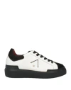 Ed Parrish Woman Sneakers Black Size 8 Leather In Multi
