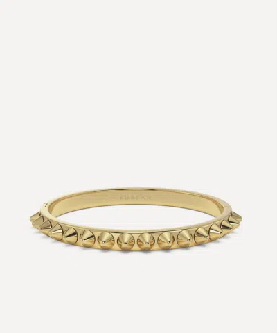 Edblad 14ct Gold-plated Peak Bangle Bracelet