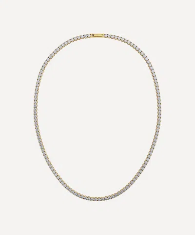 Edblad 14ct Gold-plated Tennis Necklace