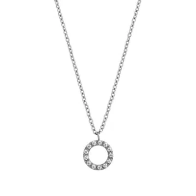 Edblad Glow Mini Necklace In Stainless Steel In Metallic