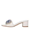 Eddi Cuomo Sandals White In Bianco Chiari E Naturali