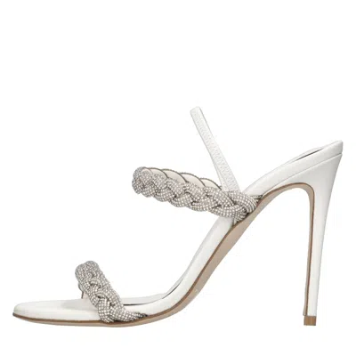 Eddi Cuomo Sandals White In Bianco Neutri