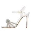 Eddi Cuomo Sandals White In Bianco Neutri