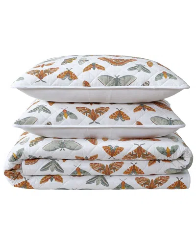 EDDIE BAUER EDDIE BAUER WILFORD BUTTERFLY REVERSIBLE QUILT SET