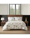 Eddie Bauer 180 Thread Count Rocky Mountain Cabin Cotton Comforter Bedding Set
