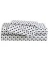 Eddie Bauer 200 Thread Count Fairisle Sprinkle Cotton Percale Sheet Set