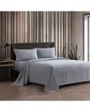 Eddie Bauer 200 Thread Count Great Plains Plaid Cotton Flannel Sheet Set In Blue