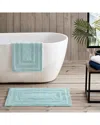 Eddie Bauer Logan Tufted Cotton 2-pc. Bath Rug Set In Blue