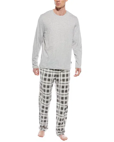 Eddie Bauer 2pc Pajama Set In Gray