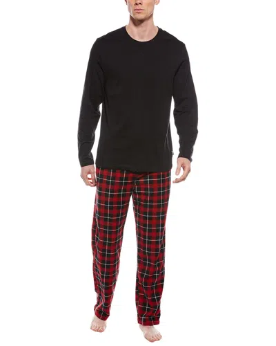 Eddie Bauer 2pc Pajama Set In Black