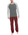 Eddie Bauer 2pc Pajama Set In Gray