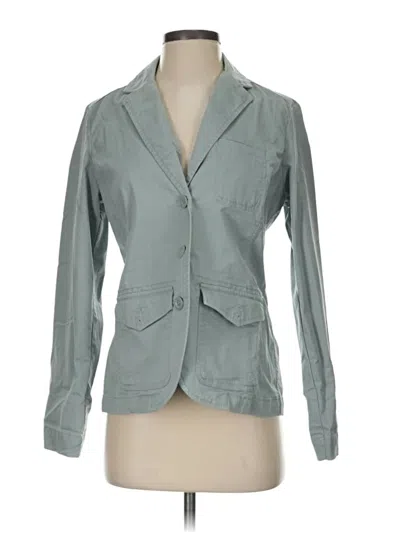 Pre-owned Eddie Bauer 3/4 Sleeve Blouse In Gray