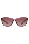 Eddie Bauer 58mm Rectangle Sunglasses In Pink