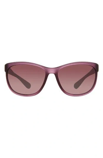 Eddie Bauer 58mm Rectangle Sunglasses In Pink