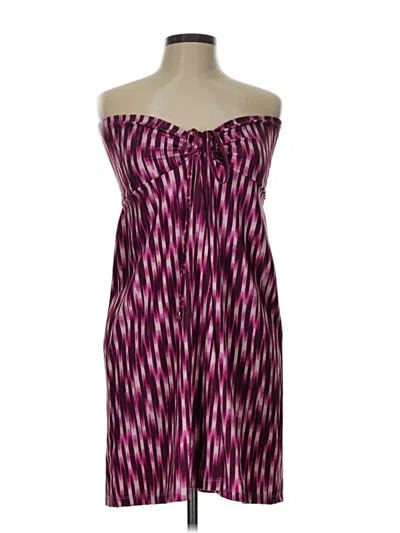 Pre-owned Eddie Bauer Active Dress In Purple