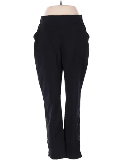 Pre-owned Eddie Bauer Active Pants In Black