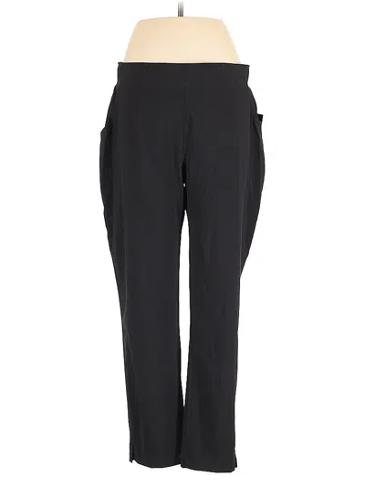 Pre-owned Eddie Bauer Active Pants In Black