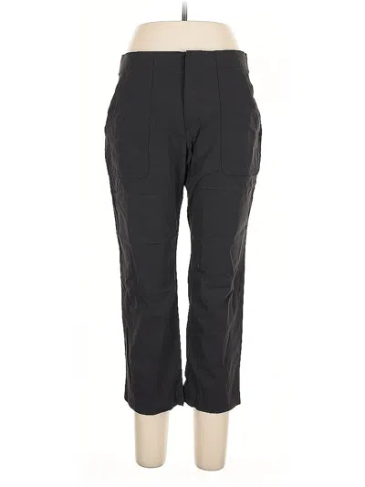 Pre-owned Eddie Bauer Active Pants In Black