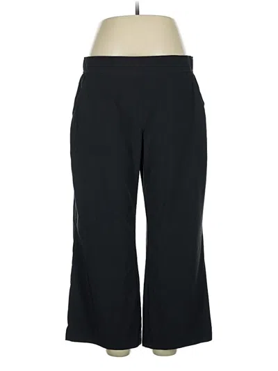 Pre-owned Eddie Bauer Active Pants In Black