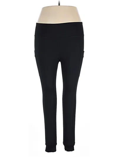 Pre-owned Eddie Bauer Active Pants In Black