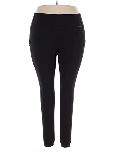 Pre-owned Eddie Bauer Active Pants In Black
