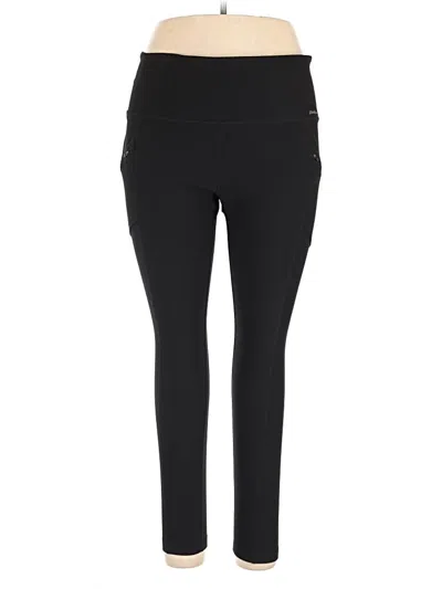 Pre-owned Eddie Bauer Active Pants In Black