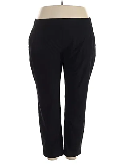 Pre-owned Eddie Bauer Active Pants In Black