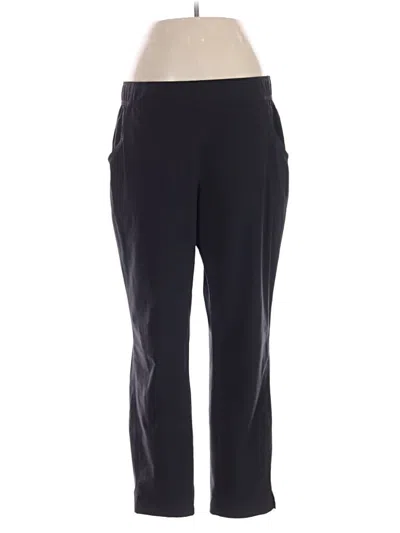Pre-owned Eddie Bauer Active Pants In Black