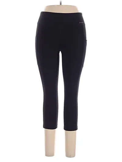 Pre-owned Eddie Bauer Active Pants In Black