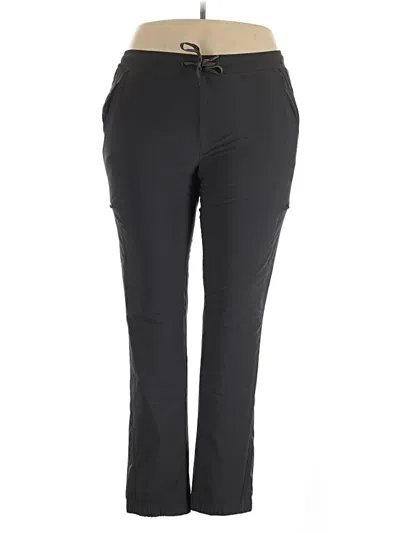 Pre-owned Eddie Bauer Active Pants In Black