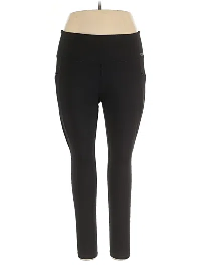 Pre-owned Eddie Bauer Active Pants In Black