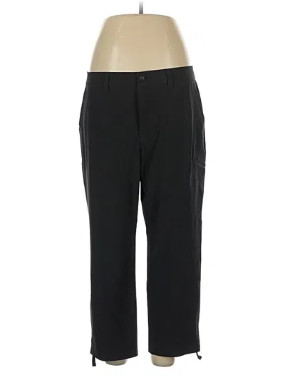 Pre-owned Eddie Bauer Active Pants In Black