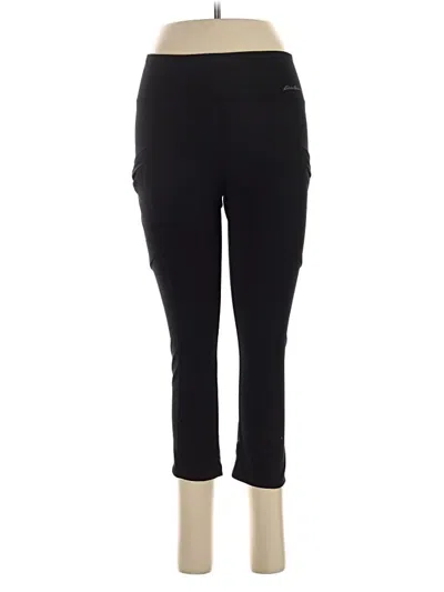 Pre-owned Eddie Bauer Active Pants In Black