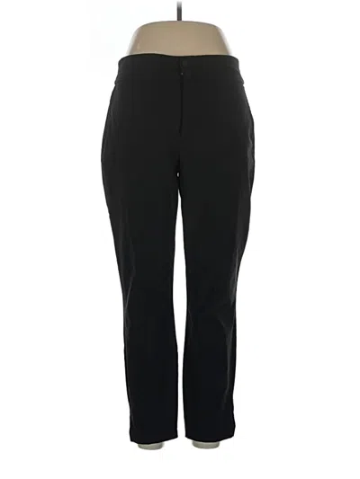 Pre-owned Eddie Bauer Active Pants In Black