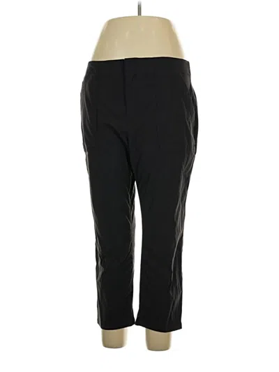 Pre-owned Eddie Bauer Active Pants In Black