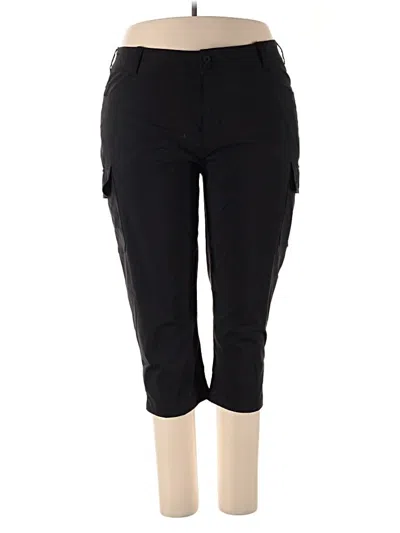 Pre-owned Eddie Bauer Active Pants In Black