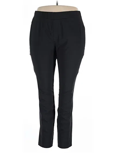 Pre-owned Eddie Bauer Active Pants In Black