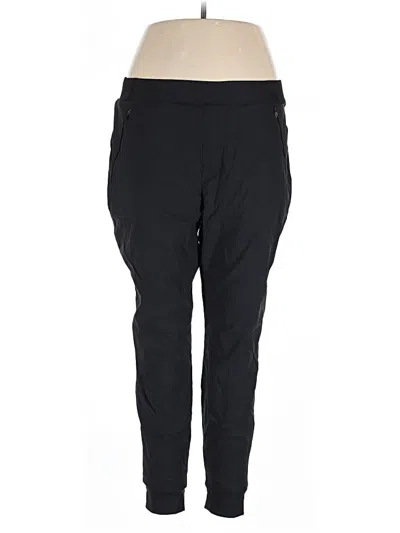 Pre-owned Eddie Bauer Active Pants In Black