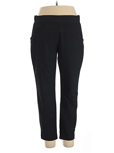 Pre-owned Eddie Bauer Active Pants In Black