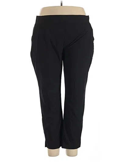 Pre-owned Eddie Bauer Active Pants In Black